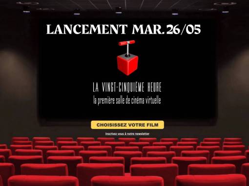 🎥 Le E-cinéma à portée de clic avec la 25e heure ! 💻