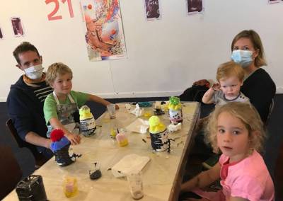 Léon, Chloé et Albin / 5 ans et 2 ans