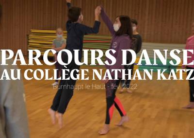 📹 [Action Culturelle] Parcours danse au Collège Nathan Katz avec Pauline Maluski – Cie Le Grand jeté!