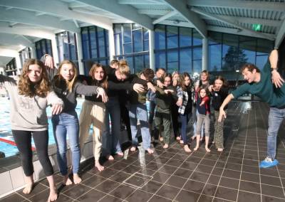 ? Ex-nageur et comédien, il brasse les idées à la piscine de Cernay