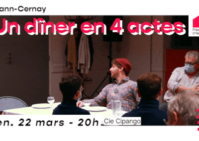 Un dîner en 4 actes – Cie Cipango